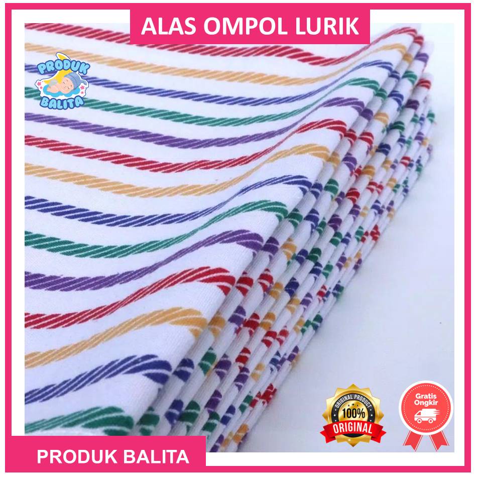 Alas Ompol Bayi / Timal Bayi / 44 x 48 cm Rainbow Lurik Pelangi