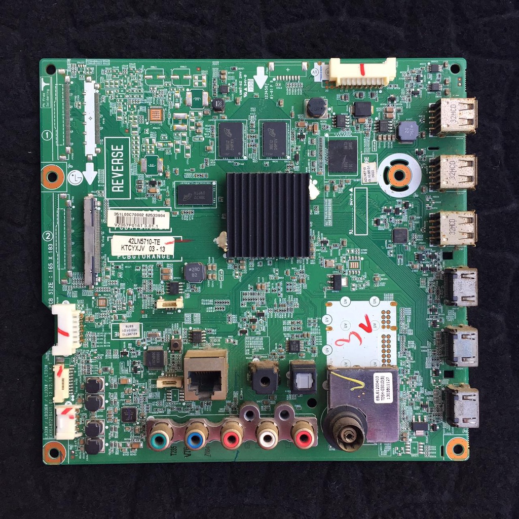 MB - MAINBOARD - MESIN TV LG 42LN5710 - 42 LN 5710 - 42 LN - 42LN - 42 - TE