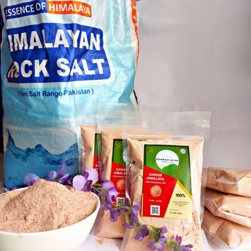 

500gr Garam Himalaya / Pink Himalayan Salt by REMPAH ALAM 100% MURNI / Rempah / Bumbu / Bumbu Dapur