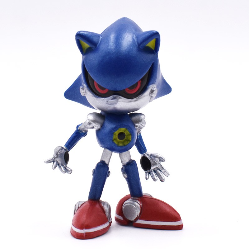 6pcs / set Mainan Action Figure Sonic Shadow Tails Karakter Kartun Anime Bahan PVC 5-7cm Untuk Hadiah Anak