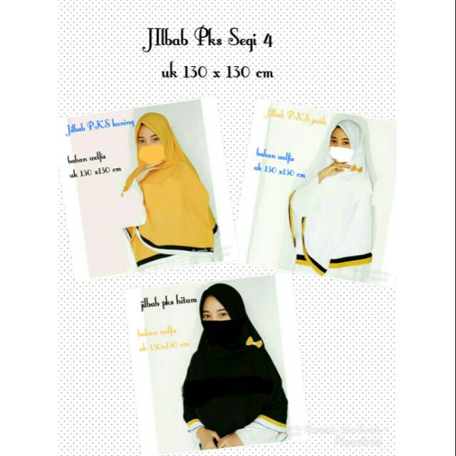 Jilbab pks segi empat