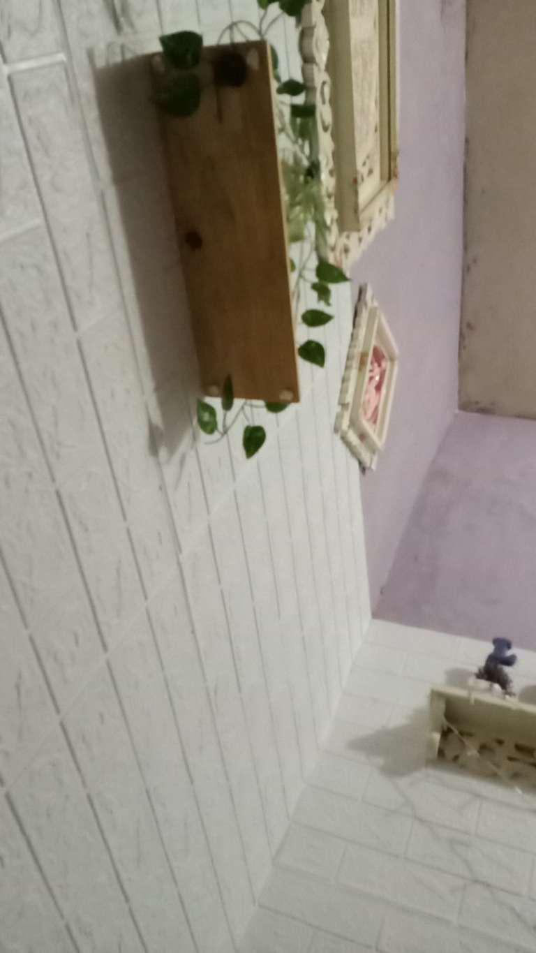 Dekorasi Rumah Rak Aesthetic Rak Gantung Kayu Jati Hiasan Dingding Minimalis Hambalan Siku Rak Dindi
