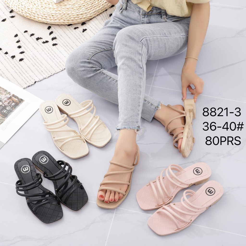 Sandal Hak Jelly Import KENDRA 8821-3