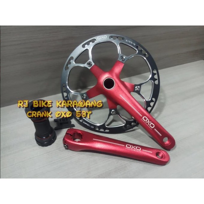 Crank Folding OXO 53T Hollowtech II Panjang 170mm BCD 130