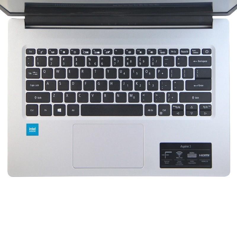 LAPTOP ACER  INTEL CELERON N4500 A314-35-C2ZY, 4GB, 256GB SSD NVME, 14.0 HD ACER COMFYVIEW LCD INTEL  UHD GRAPHICS/ 1950 MB, 128MB, 3 CELL, WC, BT, 1 PORT USB V2.0, 2 PORT USB V3.2, HDMI