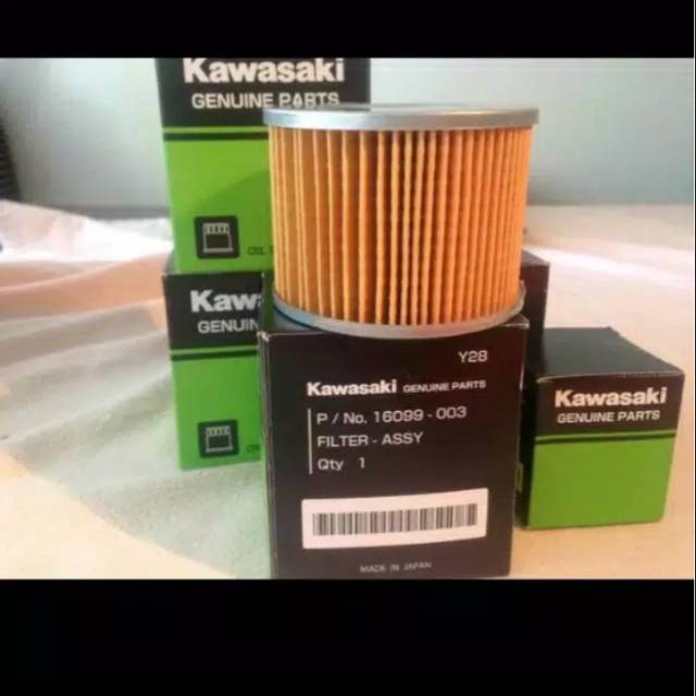 Filter oli ninja 250 karbu original Kawasaki 16099-003