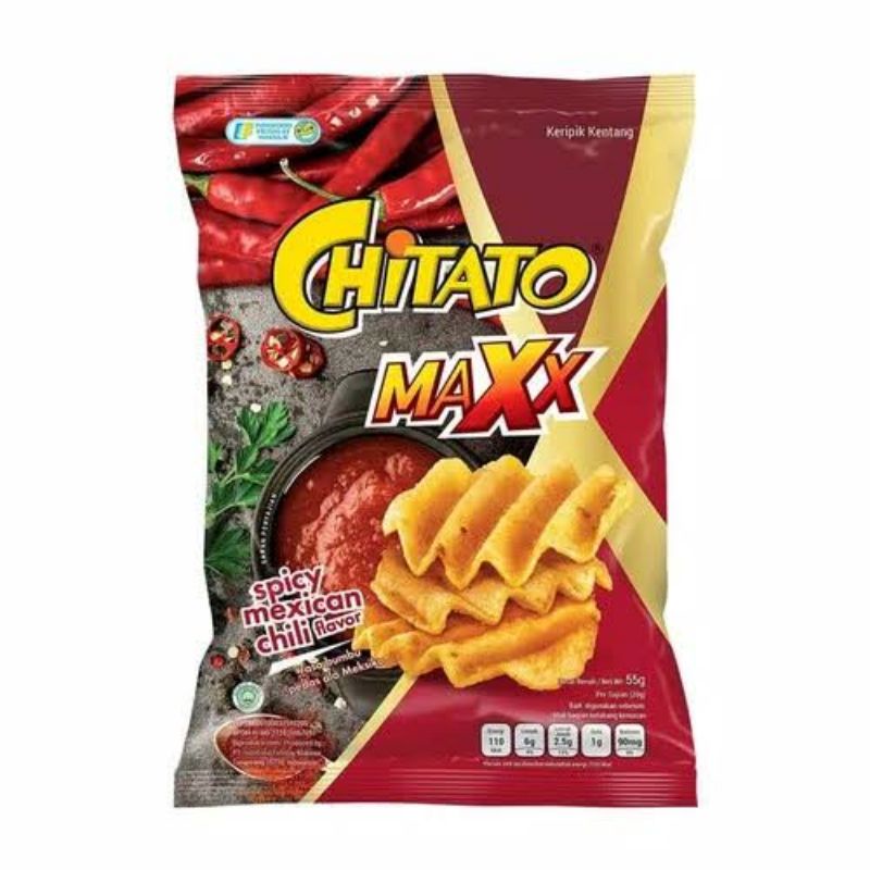 Chitato maxx spicy mexican chili 55gr