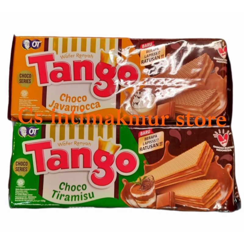 

Tango Wafer Choco Tiramisu & Java Mocca 120 gr