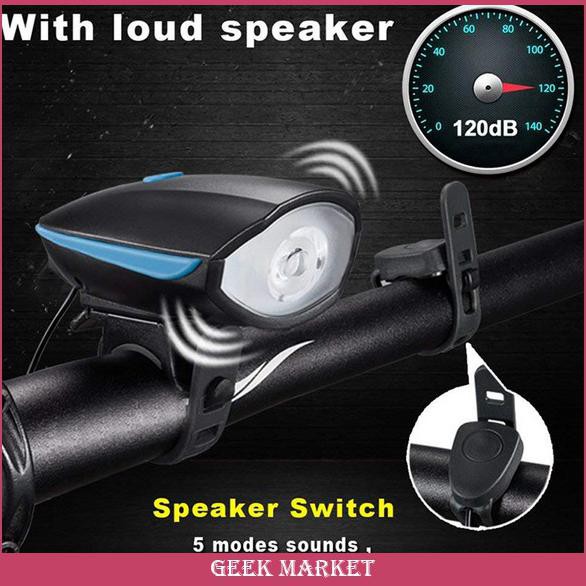 New Bel Alarm Sepeda Dengan Usb Dapat Diisi Ulang Dafa.Olshop