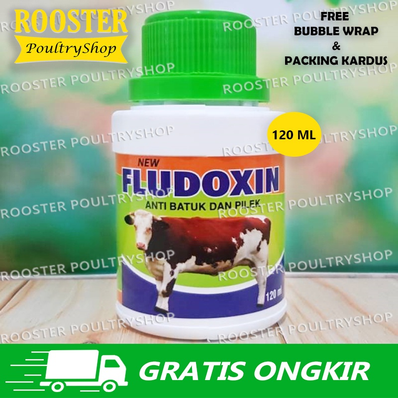Fludoxin 120 ml Obat Batuk dan Pilek Sapi