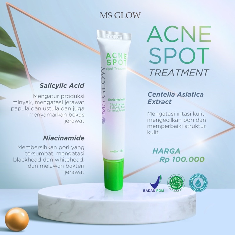 Ms Glow Spot Treatment | Acne Spot | Darkspot | Pore Away