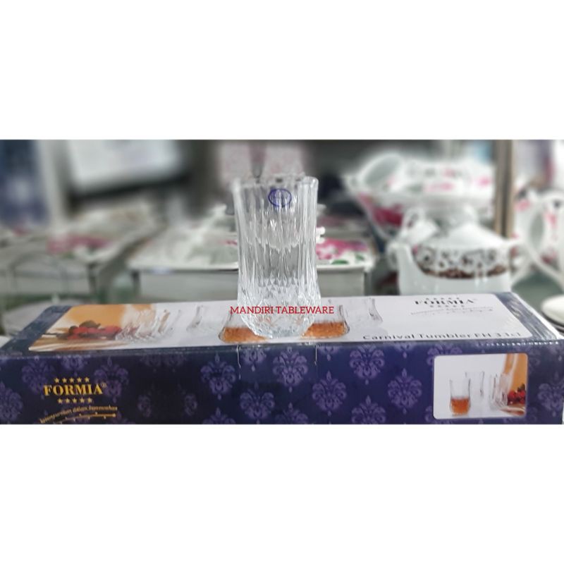 Jual Gelas Wine set Premium Formia 330 ml (ISI: 6 PCS) | Shopee Indonesia
