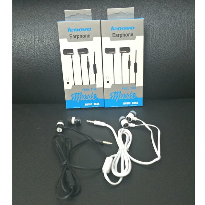 Headset Earphone Handsfree Original LENOVO Extrabass Sound Model GR-09