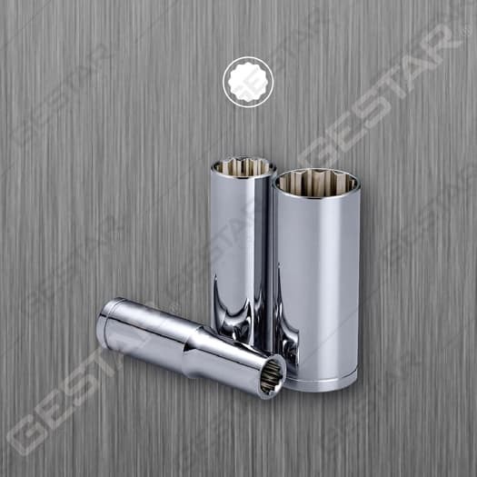 Crossman-GESTAR 1/2&quot; Dr. Deep Socket - 12 PT - 19 mm