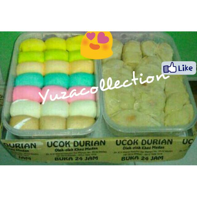 

Paketan Durian ucok +pancake isi 21