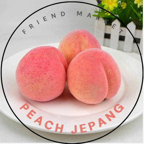 

Peach White Jepang Fukushima Jumbo /Pcs