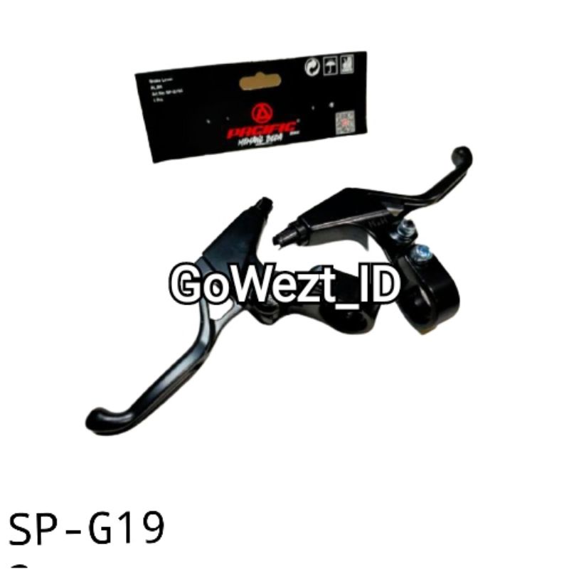 Handle Rem Full Alloy PACIFIC Hitam SP-G109 / SP-G193 Brake Lever | High Quality