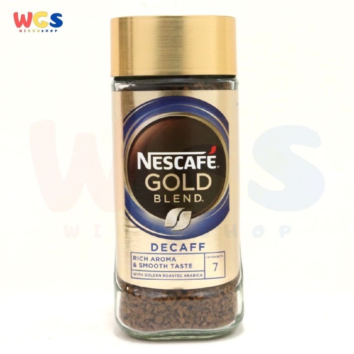 

NESCAFE GOLD BLEND Decaff Rich Aroma & Smooth Taste 7 Intensity 100g