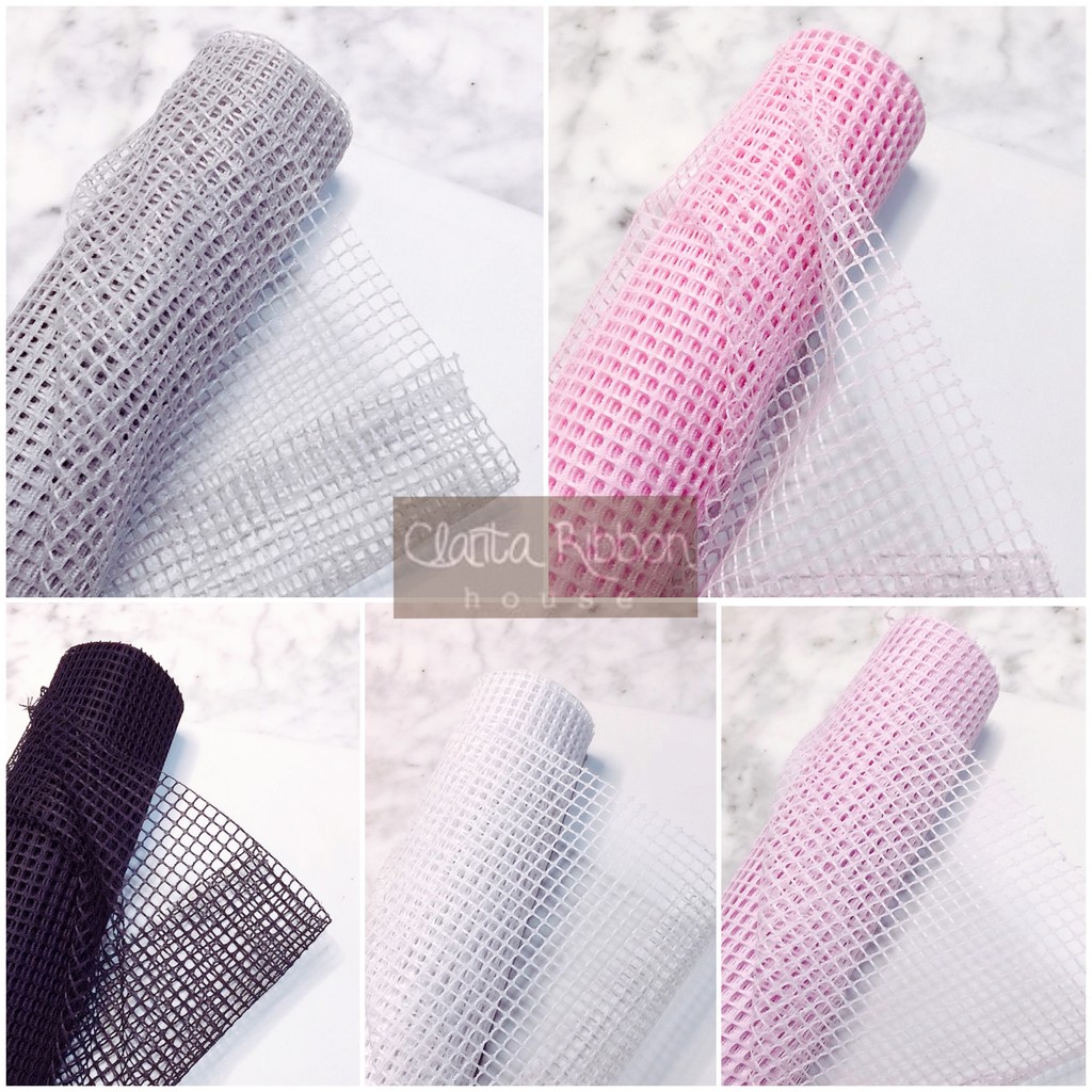 korean flower wrap mesh kotak