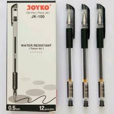

Pulpen/Pen Joyko Gel JK 100 Ecer Satuan (TAHAN AIR)