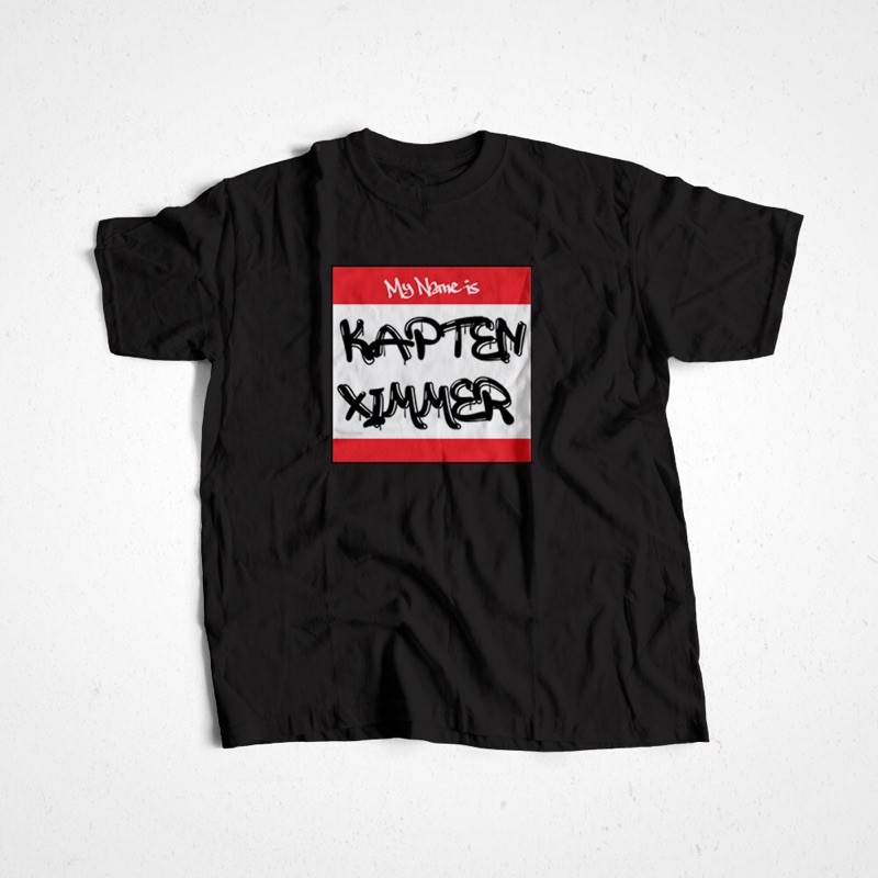 

My Name is KAPTEN XIMMER - Merchndise Jawart Cloth