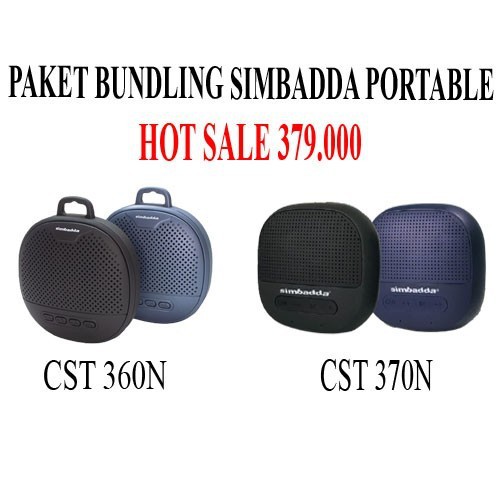 Bundling CST360 & CST370 Bluetooth Speaker Simbadda