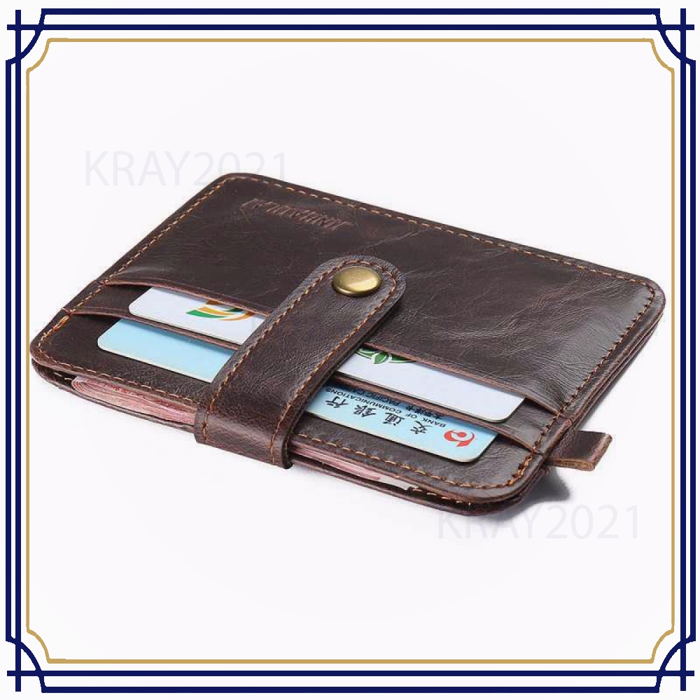 Dompet Kecil Kulit dengan Hasp Ring - WL031