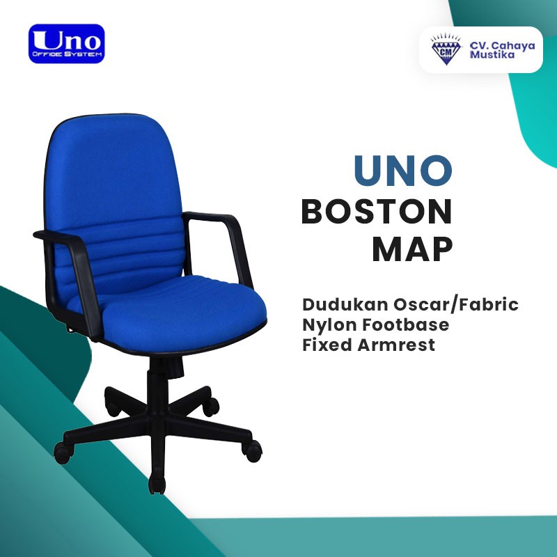 Kursi Kantor Direktur Putar/Kursi Direktur Hidrolik/Kursi Direktur Minimalis Malang UNO Boston MAP