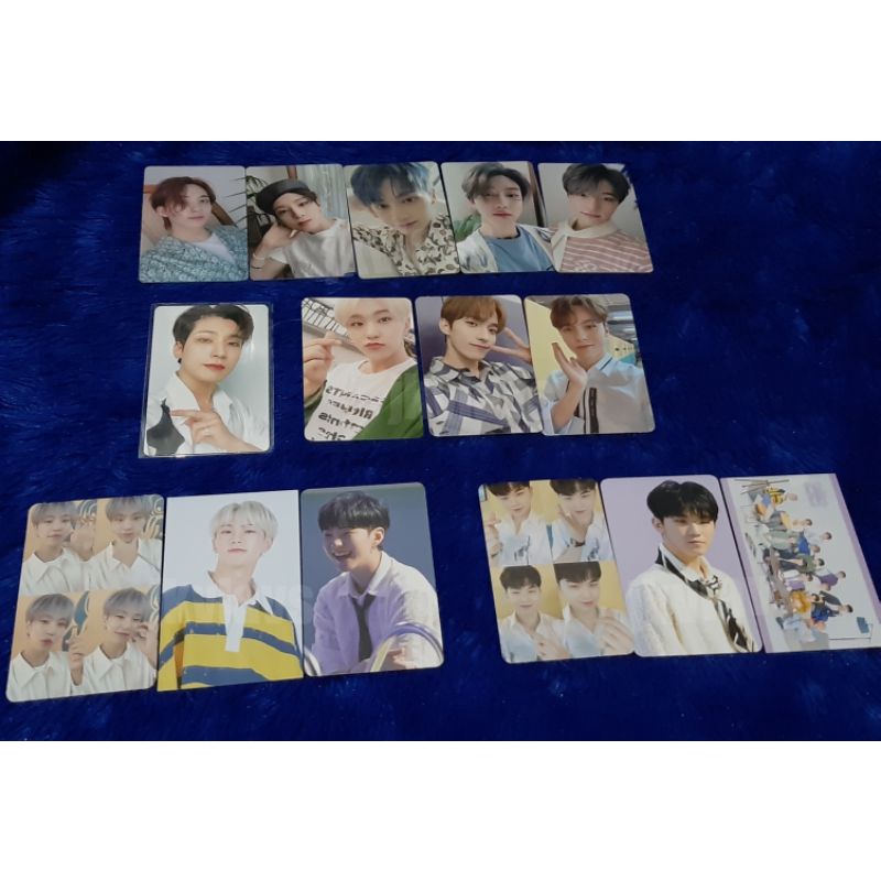 [READY] OFFICIAL PHOTOCARD HENGGARAE ALBUM HOSHI WOOZI NET VER GRID DK VERNON NON HOSHI DUL BENE POB