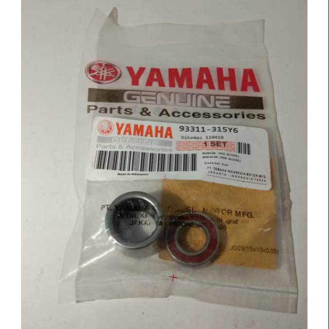 Bearing Laher Bambu Pully Pulley Set Yamaha Mio Fino Soul Nouvo