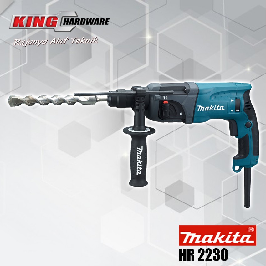 Mesin Bor Rotary Hammer Makita Hr 2230 Shopee Indonesia