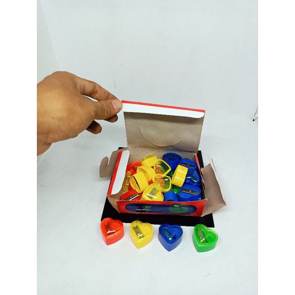 

Serutan Pensil Karakter Love isi 24pcs