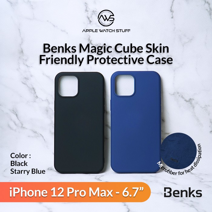 Benks Magic Cube Skin Friendly Protective Case for iPhone 12 Pro Max