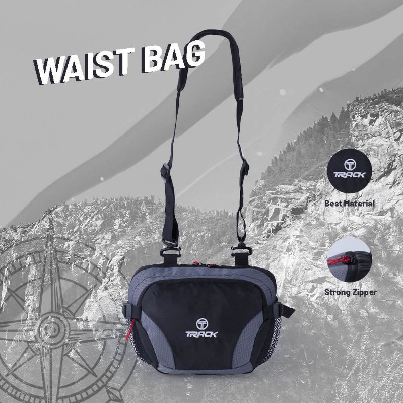 Tas Selempang Waistbag Outdoor Terbaru Pria Wanita | Tas Slempang Gunung Tracking Hiking Tourer Shoulder Bag Material Premium