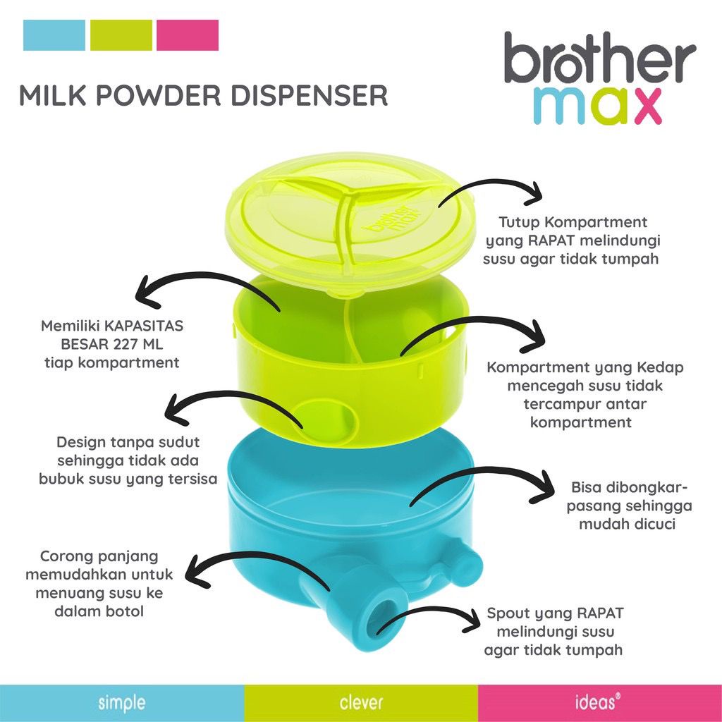 BROTHERMAX MILK POWDER DISPENSER