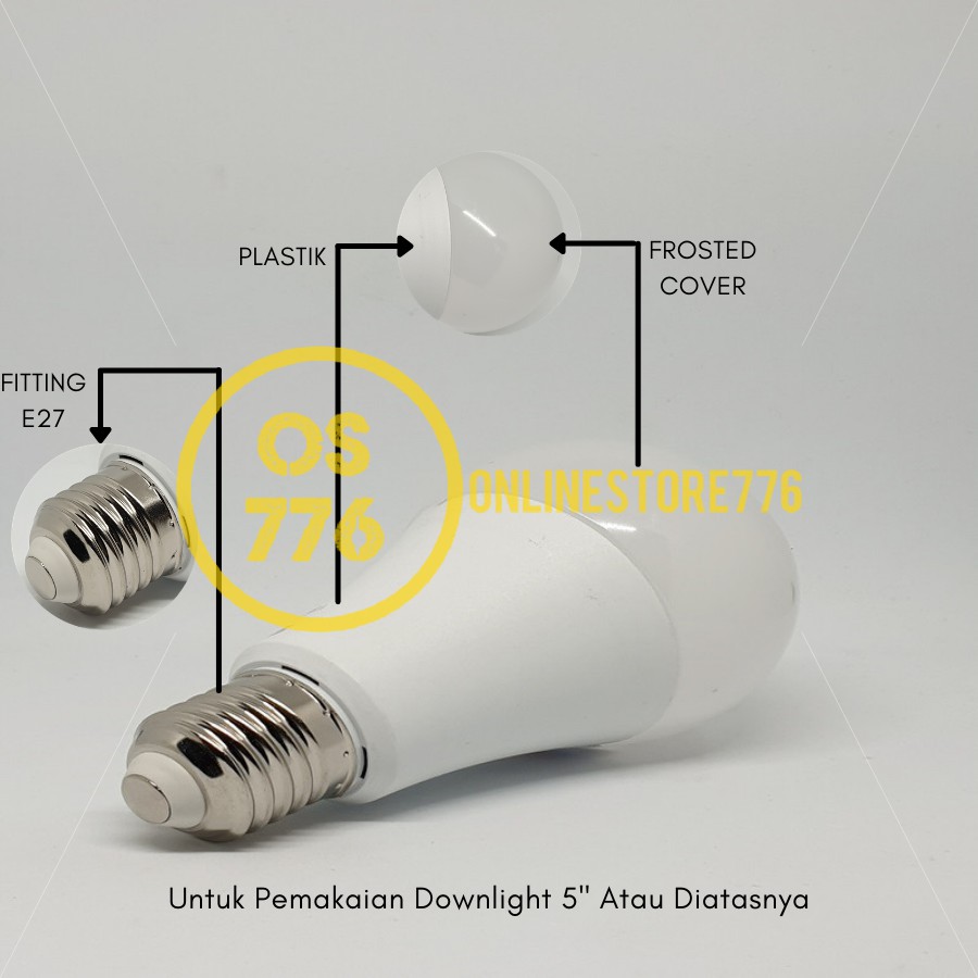 Lampu Surya Vega 12w Lampu LED 12 Watt Bohlam