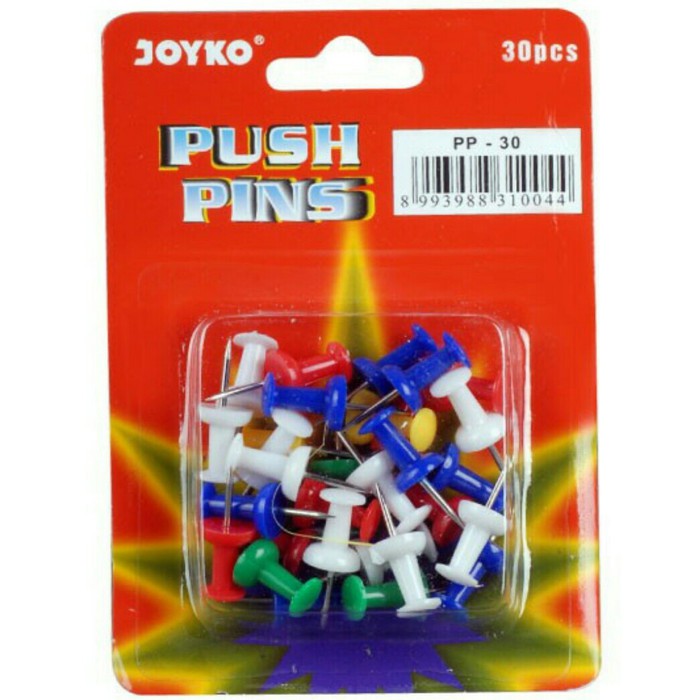 

PUSH PIN JOYKO 30 PCS