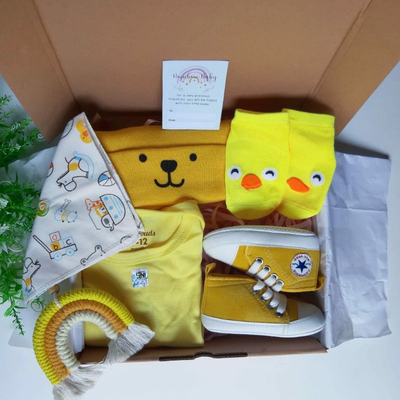 HM105 HAMPERS BABY/KADO BAYI PEREMPUAN/BINGKISAN BAYI BARU LAHIR/KAO AQIQAH/BAJU BABY BOY