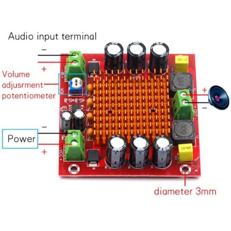 Power mono 150watt tpa3116