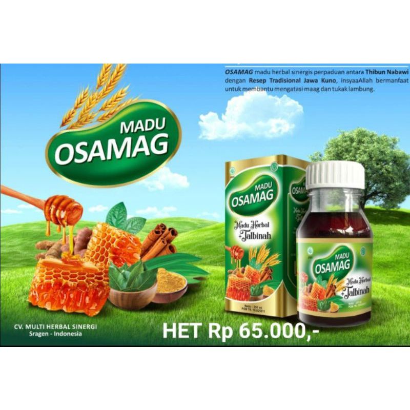 [New Product] Madu OSAMAG spesialis madu Mag dan Lambung