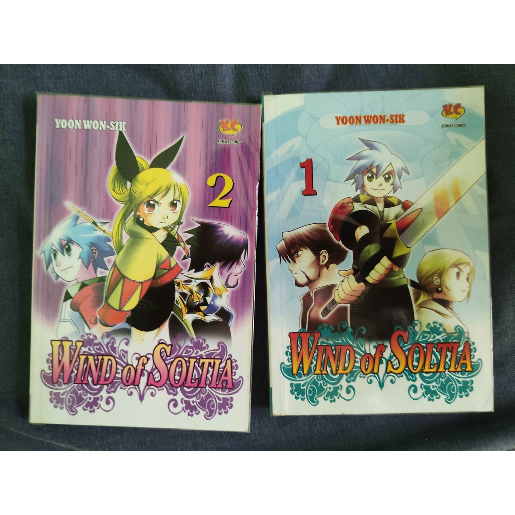 Komik Manga Buku Wind of Soltia Volume Seri 1 2