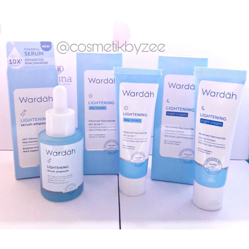 Wardah Lightening Series | Paket Wardah Lightening