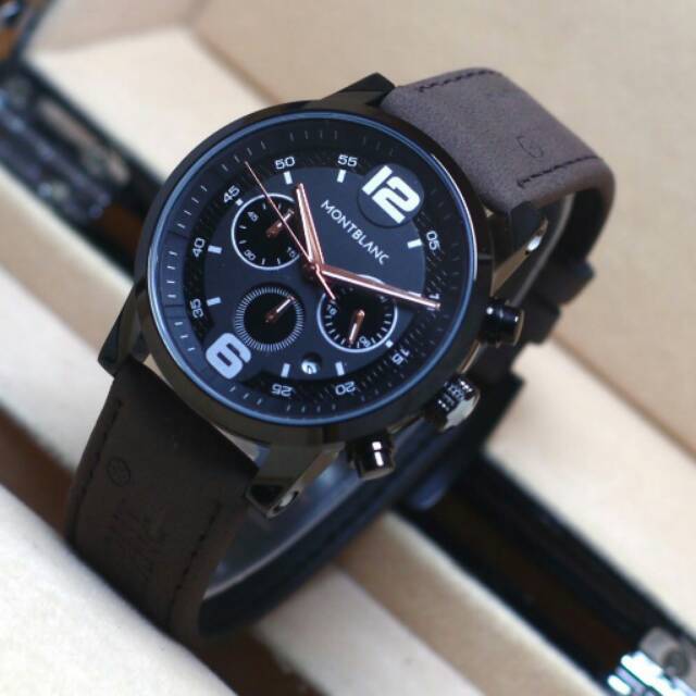 MONTBLANC DATE CHRONOGRAPH LEATHER