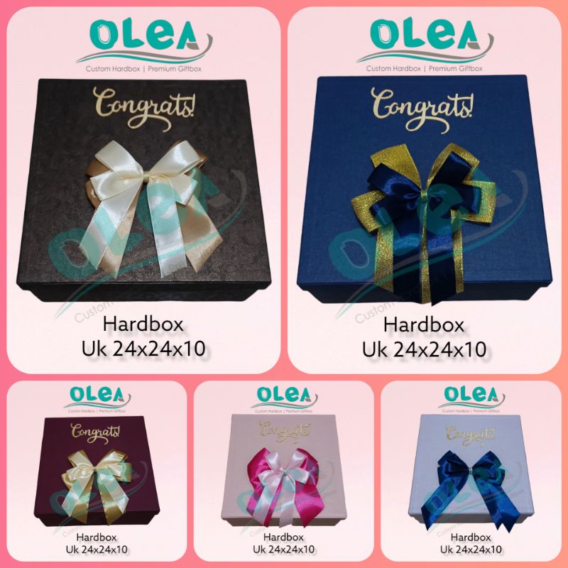 

OLEA Kotak Kado Hadiah Wisuda - Hardbox Graduation - Hampers Gift Box Kelulusan