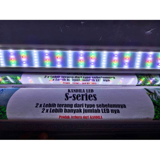 Lampu Aquarium 40 cm 50 cm LED Kandila S Series LED Aquarium