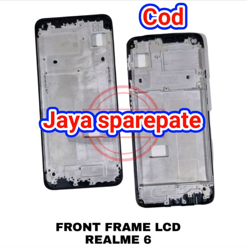 FRAME LCD TULANG TENGAH LCD TATAKAN LCD REALME 6 ORIGINAL
