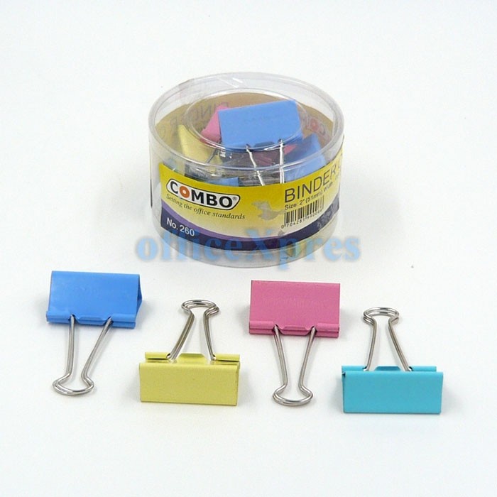 

Nikmati Binder Clip Warna No.260 Combo Murah