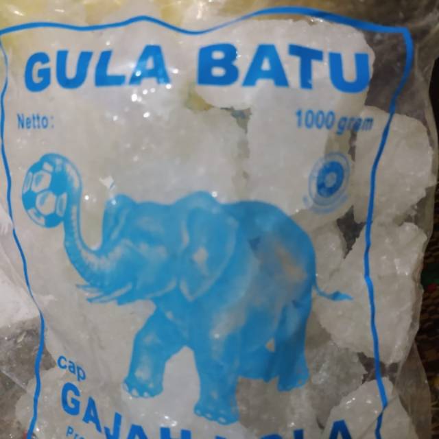 

Gula Batu Kristal Putih Murni Premium 1Kg