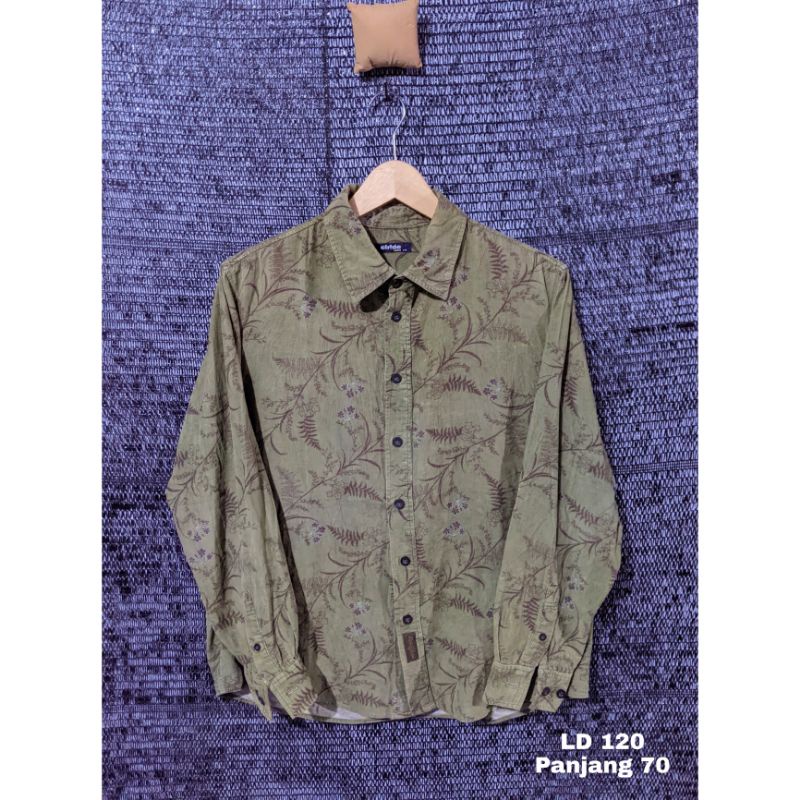 Kemeja flanel preloved Clride original
