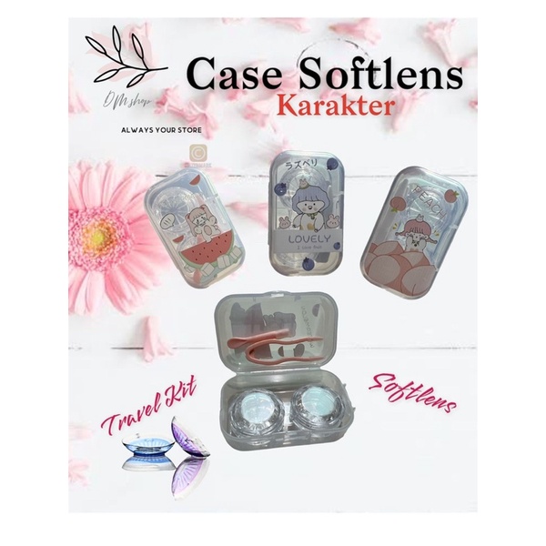 DM SHOP TEMPAT SOFTLENS KARAKTER /MINI TRAVEL KID